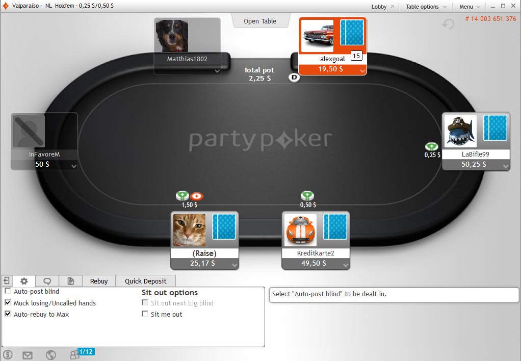 party_poker_table