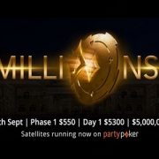 Дополнительно 550$ на PartyPoker Live MILLIONS Russia