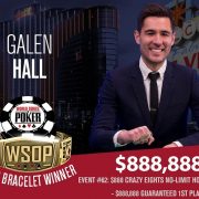 Гален Холл выиграл 888 888$ в турнире WSOP 2018